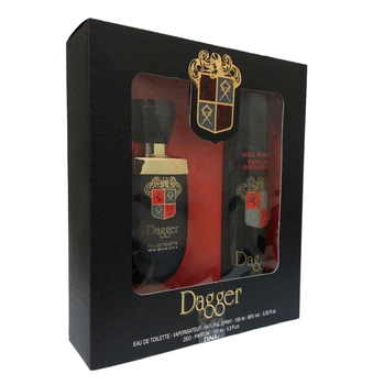 Набор для мужчин Dagger Dina cosmetics (туалетная вода 100 мл дезодорант 150 мл) Даггер