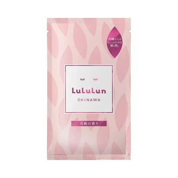 LULULUN Premium Face Mask Okinawa Shell Ginger успокаивающая маска с экстрактом имбиря, 1 шт