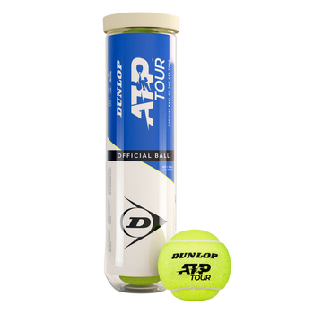 Тенісні м'ячі Dunlop ATP Tour (4 шт.)