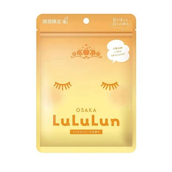 LULULUN Face Mask Osaka Mixed Juice освежающая маска с фруктовым миксом, 7 шт