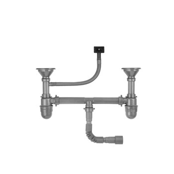 Сифон для кухоної мийки Kroner KRP Siphon - 012 3 1/2"х50/40 мм