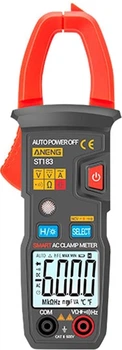 Мультиметр цифровой с клещами Aneng ST183 токовые клещи 6000 отсчетов (PH051505)