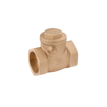 Лепестковый клапан Karro 1 1/4" ВВ латунный KR-107