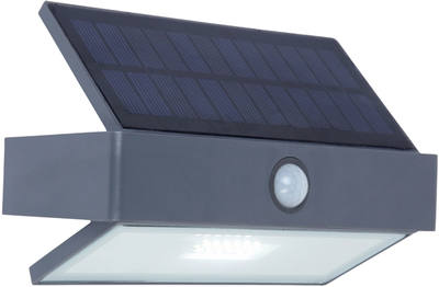 Kinkiet solarny z czujnikiem Lutec Arrow LED 2.3W 5000K 180lm IP44 (6939412046402)