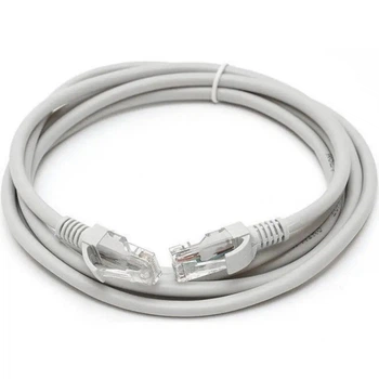 Кабель сетевой LAN CAT6 3 метра белый