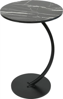 Приставний столик Fabrika BRIK Marble Black (FK-W4097-01)
