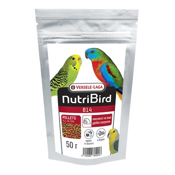 Повнораціонний корм Versele-Laga NutriBird В14 для хвилястих та інших невеликих папуг 50 г