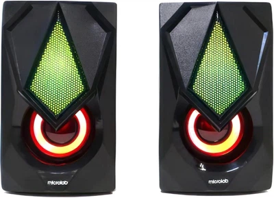 Акустична система Microlab B-25 LED 6W Чорна