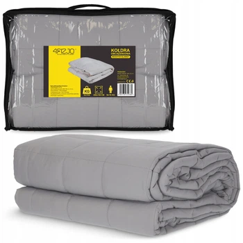 Одеяло тяжелое (отягощенное) 4FIZJO 6.8 кг 150 x 200 см Grey (P-5907739319784)