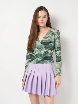 Блузка женская Monki 1147633p17 XS Разноцветная (KC1000000053371)