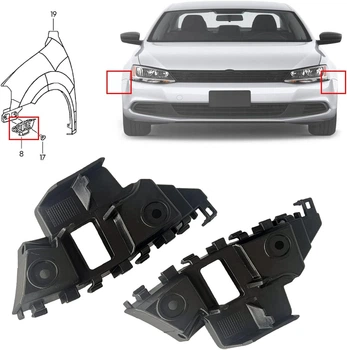 Крепление бампера переднего VW Jetta 11-14 левое (FPS). 5C6807183