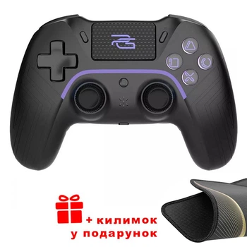 Бездротовий джойстик геймпад Proove Gaming Skadi |Bluetooth, 600mAh, 10H, PS4, PC, Android| Black