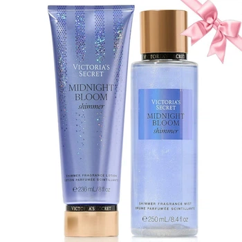 Набір Victoria's Secret Midnight Bloom Shimmer Fragrance Mist + Lotion (500/502)