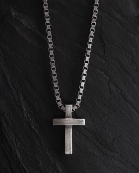 Серебряный крест MINIMAL Reytel 1193841