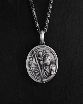 Серебряный кулон ST. CHRISTOPHER Reytel 1196453