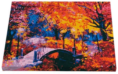 Картина по номерам Riviera Blanca Мост в парке 40x50 см (RB-0458) (4820808000066)