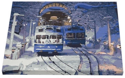 Картина по номерам Riviera Blanca Киевский фуникулер 40x50 см (RB-0276) (4821233000126)