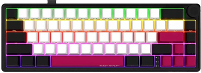 Клавіатура бездротова Lorgar RGB USB/Wireless Black (LRG-KBP70MW-BK-US)