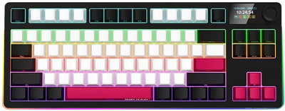 Клавіатура бездротова Lorgar TKL RGB USB/Wireless Black (LRG-KBP70TKLW-BK-US)