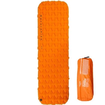 Килимок надувний (матрас) Naturehike FC-10 65 мм Помаранчевий