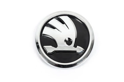 Эмблема Skoda (5J0853621, 89 мм)
