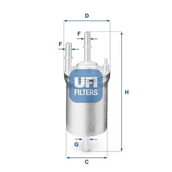 Фільтр паливний Ufi 31.833.00