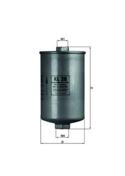 Фільтр паливний Knecht KL28
