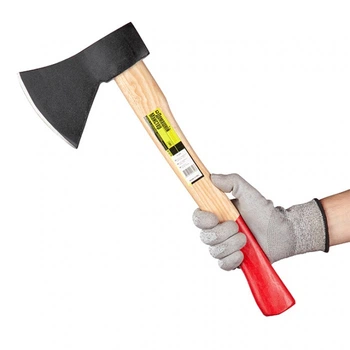 Топор 1000 г INTERTOOL HT-0270 с деревянной рукояткой