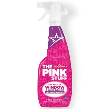 Cпрей для мытья окон The Pink Stuff с уксусом, 750 мл
