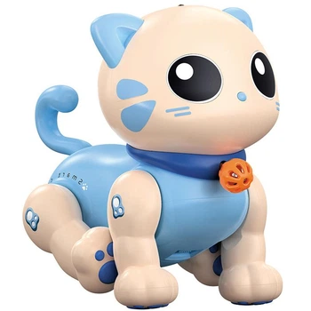 Интерактивная игрушка Котенок-Робот SHT K31 Blue