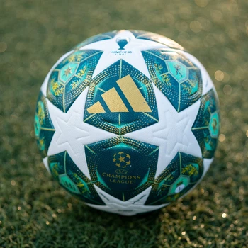 Футбольний мʼяч Ліга Чемпіонів Зелений Розмір 5 Код: 121-5