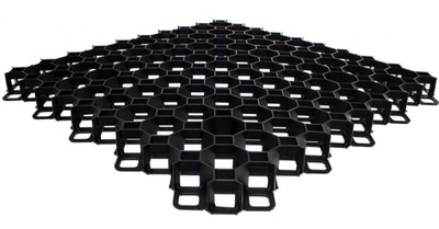 Решітка для газону Bradas 600 x 600 x 40 мм чорна KRMG40BC (5907544437352)