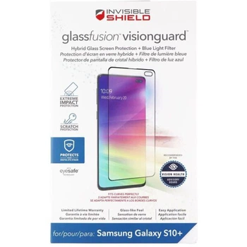 Защитная пленка ZAGG InvisibleShield GlassFusion VisionGuard для Samsung Galaxy S10 Plus (G975) 848467092554 - Black
