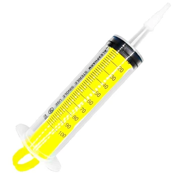 Шприц 3-х компонентный Alexpharm Луер Катетер 100 мл тип с переходником (25 шт )