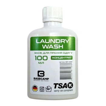 Засіб для прання одягу Base Camp Laundry Wash 100 ml (1033-BCP 40601)