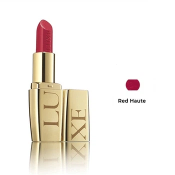 Avon Luxe (Red Haute/ Багровый аметист) Губная помада увлажняющая помада для губ, 3.6 г