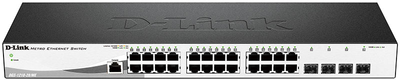 Комутатор D-Link DGS-1210-28P/ME/E