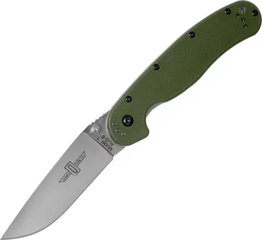 Нож Ontario Knife RAT I Linerlock foliage Green (14780022)