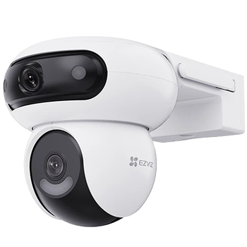 Камера видеонаблюдения Ezviz H90 CS-H90 2K⁺ Dual 4МП+4МП IP65 двухсторонний звук белая