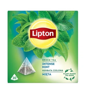 Чай зелений Lipton Intense Mint 1.6 г. х 20 пак. (5063270108284)