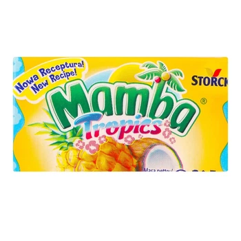Жевательные конфеты Mamba Ассорти Тропикс 26.5 г. (40144658)