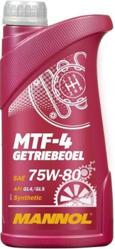 Olej przekładniowy Mannol MTF-4 Getriebeoel 75W80 GL-4 1 l (4036021102368)