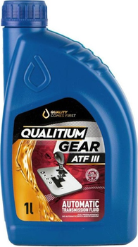 Трансмісійна олива Qualitium Gear ATF III 1 л (5906749635426)