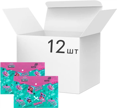 Набор папок на кнопке Kite LOL А4 12 шт (LO25-244-1)