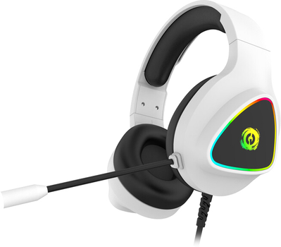 Навушники Canyon Shadder GH-6 Gaming 3.5 мм RGB White (CND-SGHS6W)