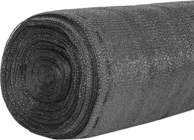 Сітка затіняльна Springos 1.5 x 25 м 185 г/м² Антрацитова (SN0063)