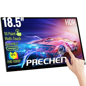 Монитор портативный сенсорный 18.5" Prechen HD-185 Full HD IPS 120 Гц Б/В