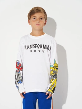Детская футболка с длинными рукавами для мальчика OVS T-Shirt L/S Bright White 1816158 104 см Bright White (8056781485200)