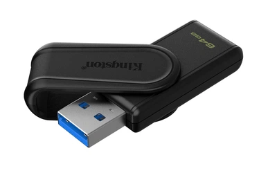 Флеш память USB Kingston DataTraveler Exodia S 64GB Black (DTXS/64GB)