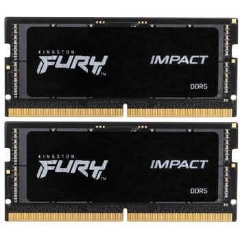 Модуль пам`ятi SO-DIMM DDR5 2x16GB/5600 Kingston Fury Impact